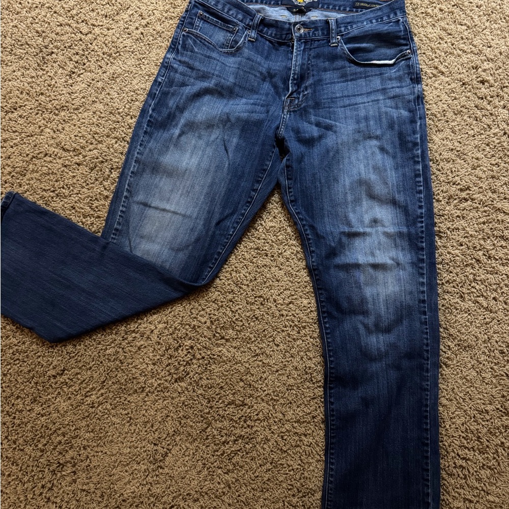 Lucky Brand Women's Straight Leg Blue Jeans